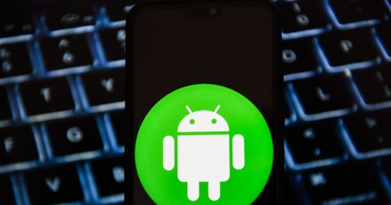7_In-this-photo-illustration-a-Android-logo-seen-displayed-on