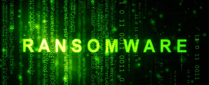 2d illustration ransomware computer virus