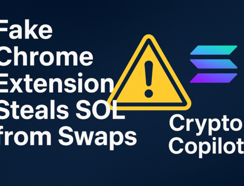Malware in Chrome Extension Found Stealing SOL via Hidden Swap Fees