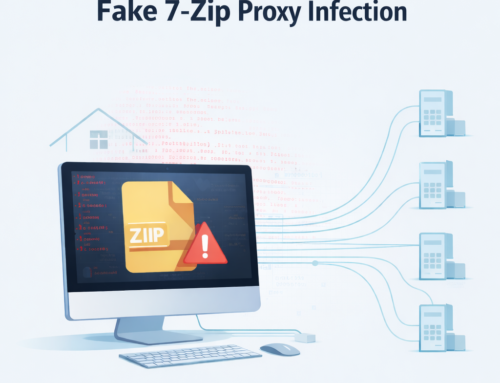 Malicious 7-Zip Files Converting PCs into Proxy Nodes