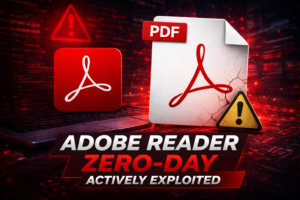 Adobe Reader zero-day alert graphic