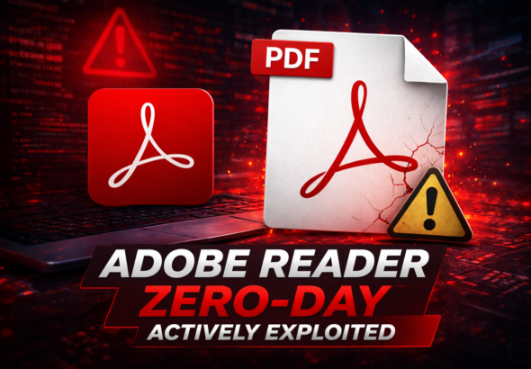 Adobe Reader zero-day alert graphic