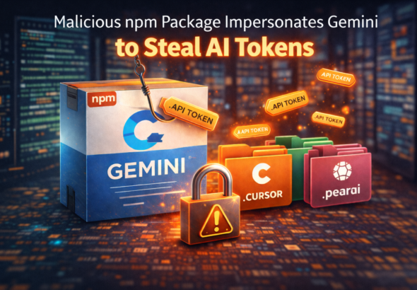 Cybersecurity threat with fake Gemini package