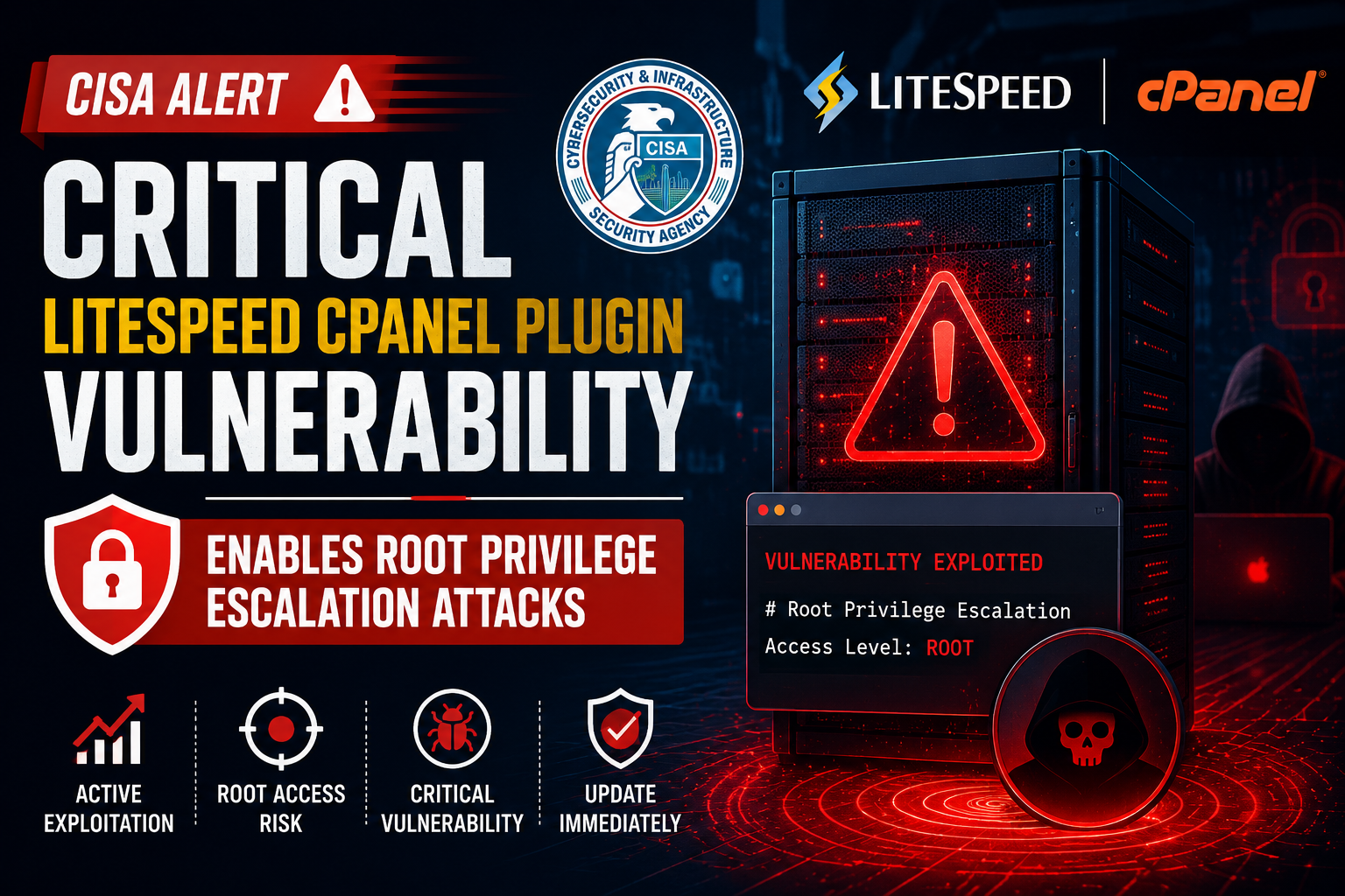 Critical LiteSpeed cPanel Plugin Vulnerability Enables Root Privilege Escalation Attacks