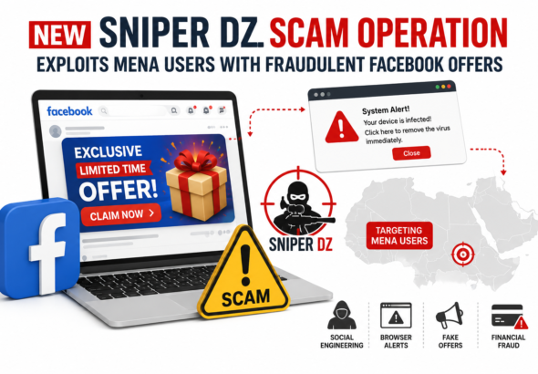 New Sniper Dz Scam Operation Exploits MENA Users with Fraudulent Facebook Offers