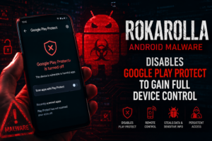 Rokarolla Android Malware Disables Google Play Protect to Gain Full Device Control
