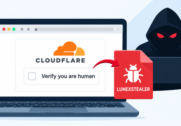 Cloudflare Verification Malware Threat