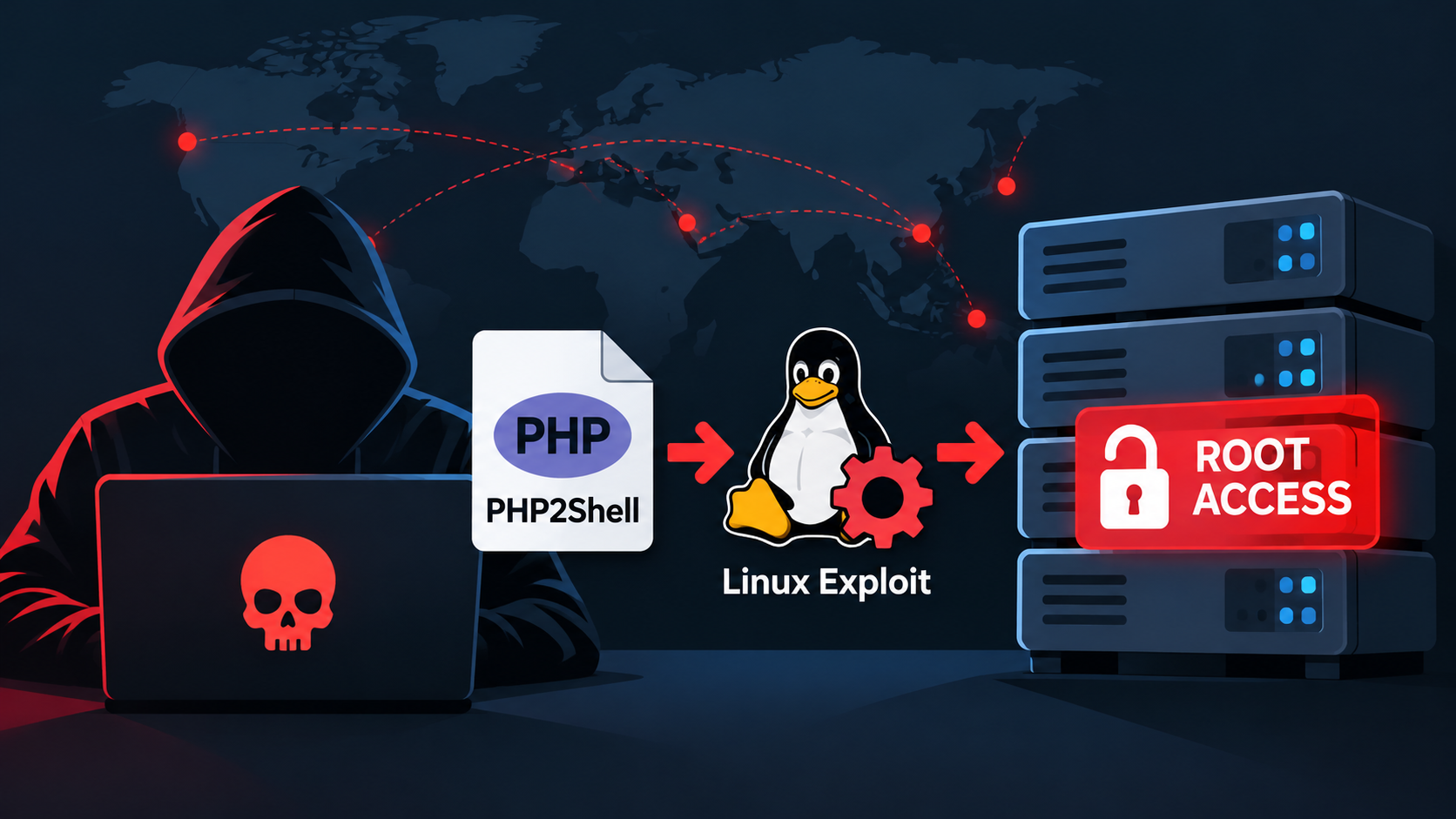 Cyber Attack Chain to Root Access