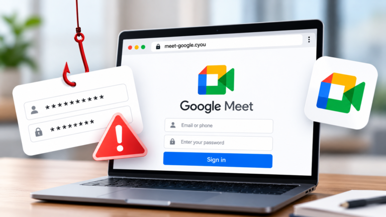 Google Meet Phishing Warning (1)