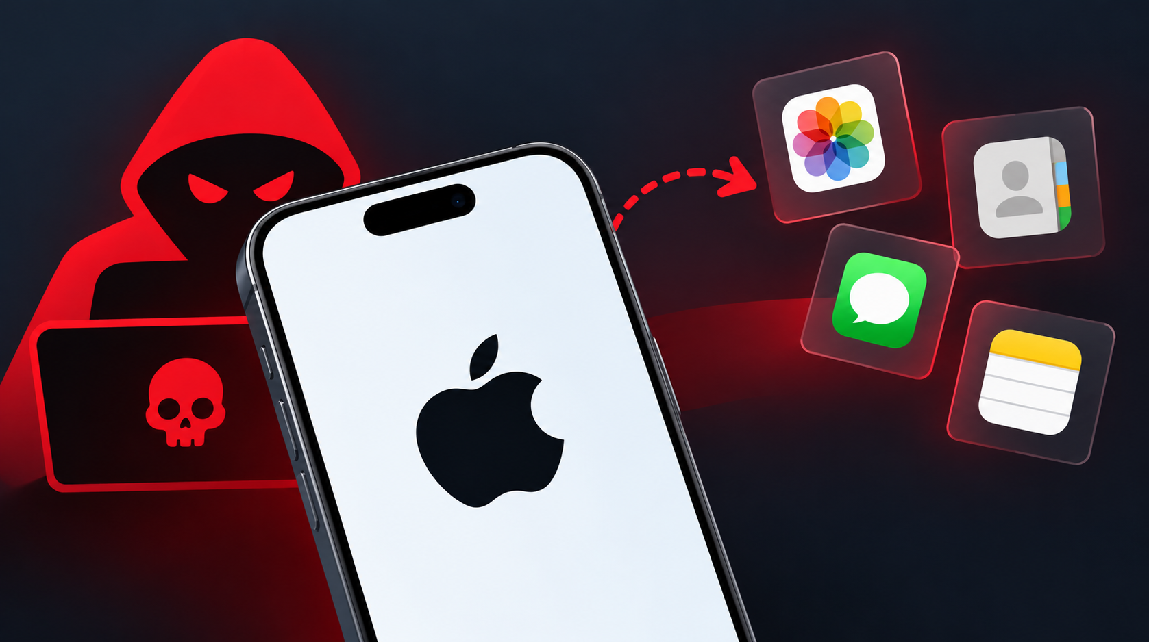Hacked iPhone Data Theft Alert