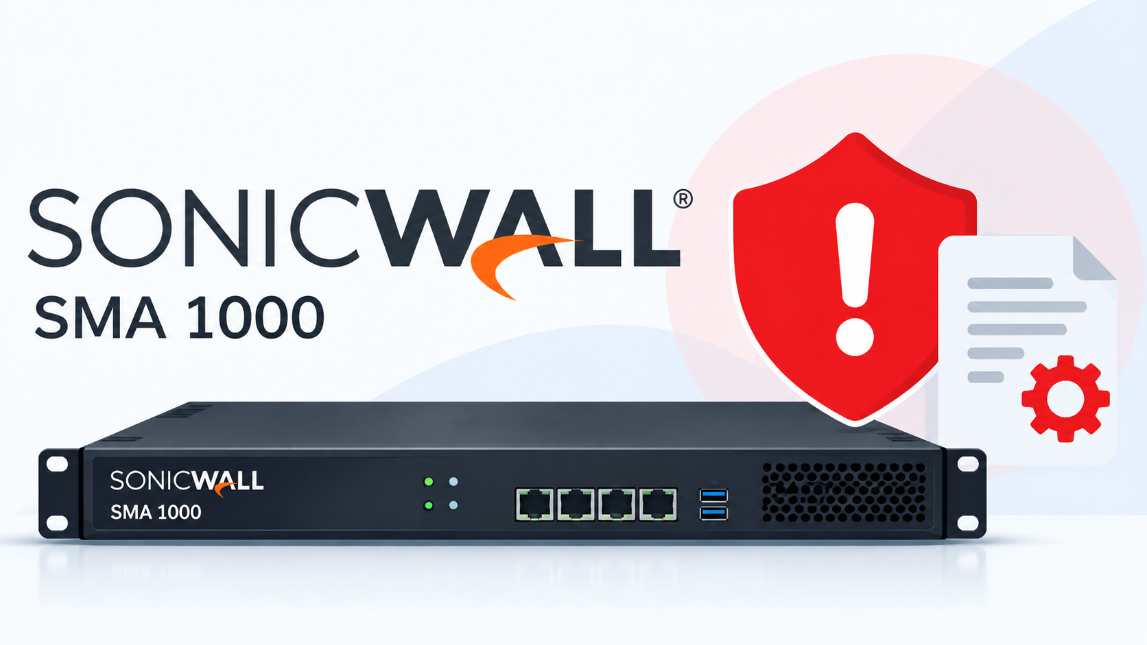 SonicWall SMA 1000 Security Alert